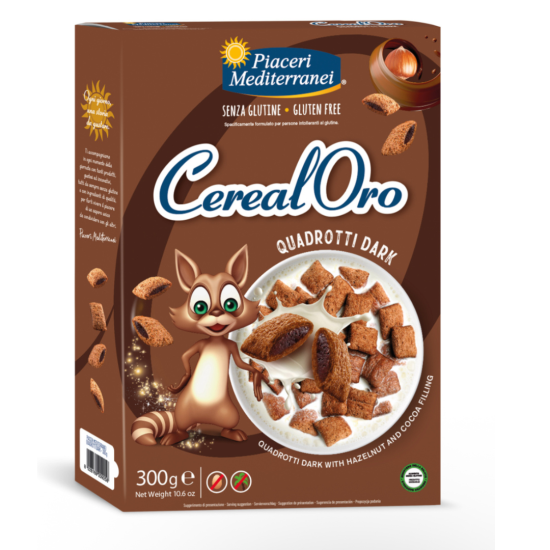 CerealOro Quadrotto Dark Piaceri Mediterranei gluten-free